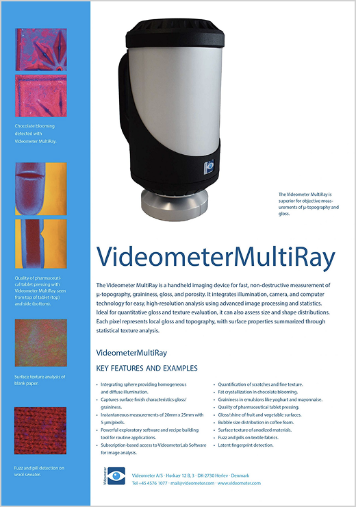 Videometer MultiRay